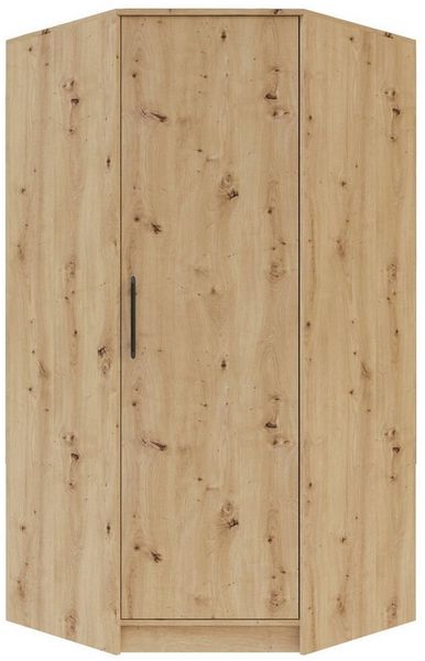 Marmex Möbel Eckkleiderschrank SMART 4 Eckschrank Kleiderschrank 95 x 190 x 95 Kleiderstangen, Stauraum