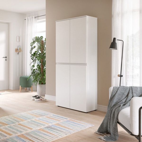Home affaire Mehrzweckschrank CIPELA, 70x175 cm, viel Stauraum, variable Einlegeböden, Kleiderstange (1-St, in vielen verschiedenen Trendfarben verfügbar) Schuhschrank, Kleiderschrank, Universalschrank, Aktenschrank, Schrank