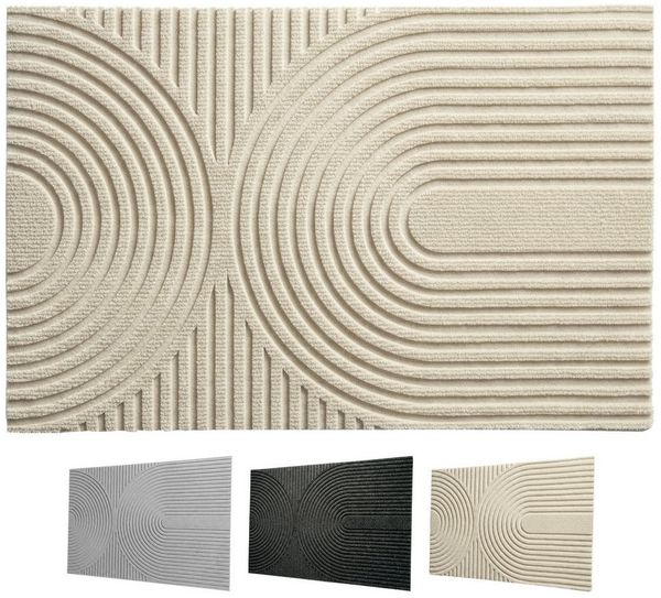 Floordirekt Fußmatte Schmutzfangmatte Circa waschbar für Innen & Außen rutschfeste Türmatte, pflegeleicht und bei 30 °C maschinenwaschbar
