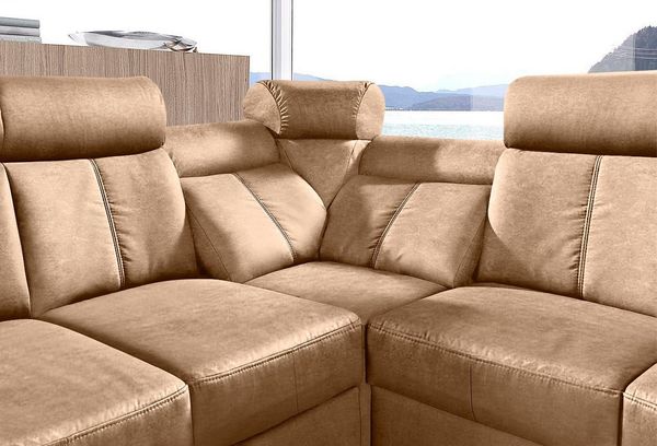 sit&more Ecksofa Basel L-Form, wahlweise mit Relaxfunktion