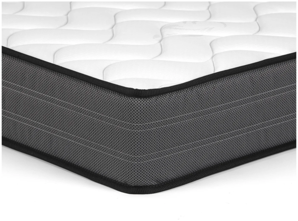 Vente-unique - Komplett-Set - 160 x 200 cm - Bettgestell + Taschenfederkernmatratze - Stärke 20 cm - AMBRACIE von YSMÉE Bild 3