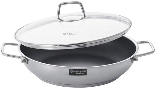 Edelstahlpfannen-Serie Wega - Wega Schmorpfanne 24cm