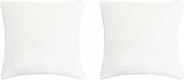 vidaXL Kopfkissen 2 pcs Weiß 65 x 65 cm Bambusfaser 42042035