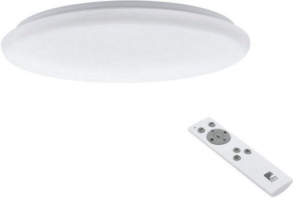 Eglo 97526 LED Deckenleuchte GIRON 36W 3000K, 4000K, 5000K weiß Ø57cm H:7,5cm mit Fernbedienung