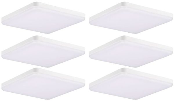 6er Set LED Einbau Panel, 1350 Lumen, L 17 cm, VT-619