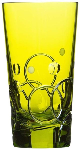 Becher Kristall Circle reseda (14 cm)