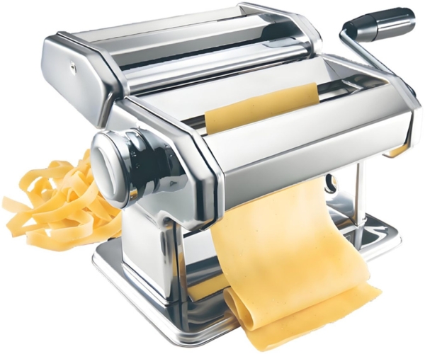 6x Pasta-Maschine aus Edelstahl 20 x 15 x 20 cm Nudelmaschine Nudelwalze Pastawalze Teigmaschine Nudelmaschine Pastamaker