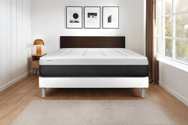 Matratzenset VITAL FORM 180x200 cm Bettrahmen Kit weiß