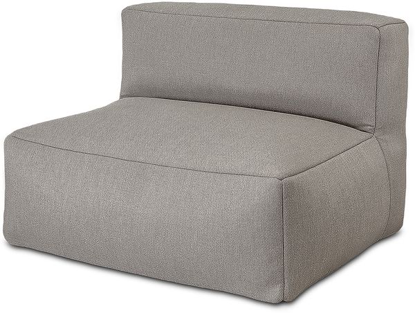 osoltus Premium Modular Lounge Sitzelement Axroma Olefin Charcoal Grau Tilda