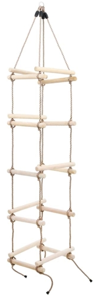 Kinder-Strickleiter 200 cm Holz