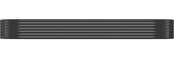vidaXL Hochbeet Verzinkter Stahl 322x100x36 cm Anthrazit 319001 Bild 3