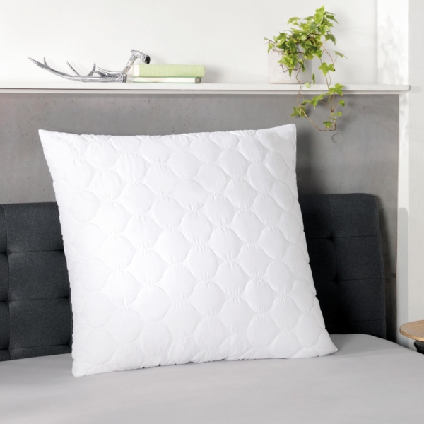 Kopfkissen Mikrofaser 80x80cm ( 1000gr Füllgewicht ) - Hochwertiges Schlafkissen - Samtweiches Kissen mit MIkrofasergewebe