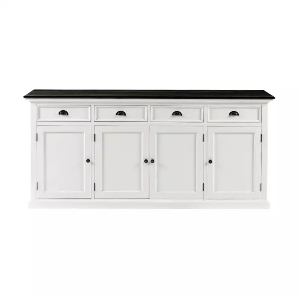 Sideboard Halifax Contrast mit 4 Türen, 200 cm