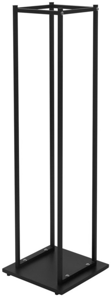 ML-DESIGN Kaminholzregal Indoor Feuerholzregal Kaminholzsäule für Brennholz Kaminholzlager, BxTxH:33x33x115 cm, Brennholz Säule zum Lagern für Kantholz aus pulverbeschichtetem Stahl