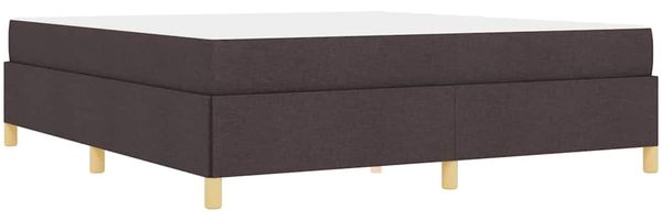 vidaXL Bettrahmen mit Matratze Dunkelbraun 180 x 200 cm Stoff 3398958 Bild 9