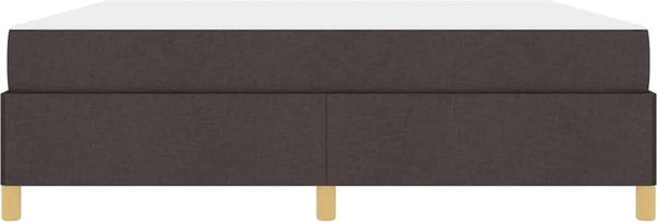 vidaXL Bettrahmen mit Matratze Dunkelbraun 180 x 200 cm Stoff 3398958 Bild 7