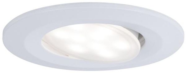Paulmann No. 99926 Einbauleuchte LED Calla rund 1x6W Weiß matt schwenkbar