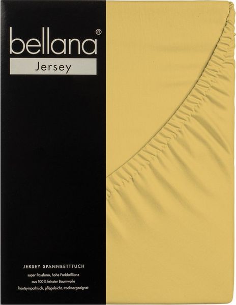 bellana Spannbettlaken Bellana jersey, Jersey, Gummizug: rundum, (1 Stück), 120g/m², 100% Baumwolle