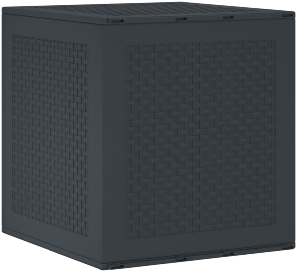 vidaXL Gartenlagerbox Anthrazit 55 x 53 x 57 cm Polypropylen 870579