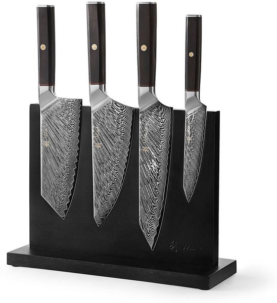 Wakoli Magnet-Messerblock Culinary Asia I 4 Küchenmesser & magnetischer Messerblock