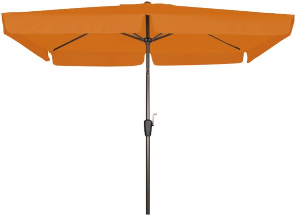 Derby by Doppler Sonnenschirm / Kurbelschirm "Basic Lift neo 210 x 140", umbra, 210 x 140 cm