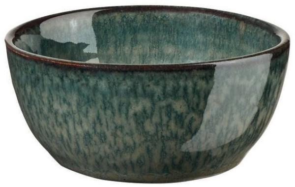 ASA Selection Poke Bowls Mini Bowl Ocean, Schale, Schälchen, Dipschale, Snackschale, Steinzeug, Grün, Ø 8 cm, 24280264