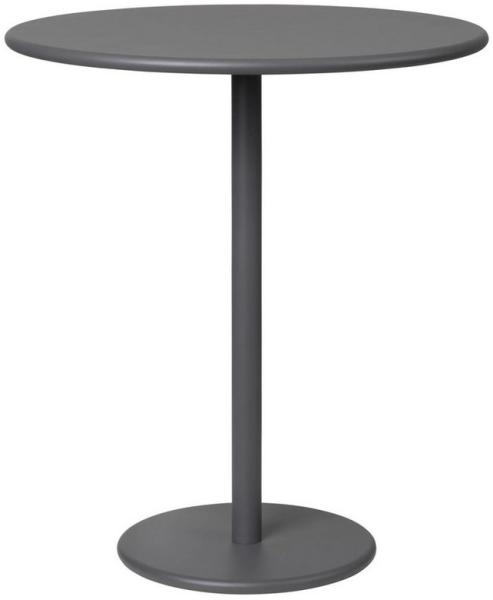 Blomus Garten Beistelltisch STAY plum kitten, Gartentisch, Tisch, Aluminium matt pulverbeschichtet, Warm Grey, 62016