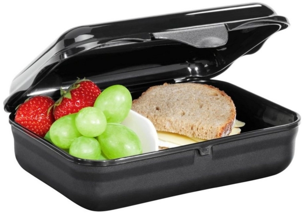 Step by Step Lunchbox mit Klickverschluss, spülmaschinengeeignet, Kunststoff, BPA-frei, (1-tlg)