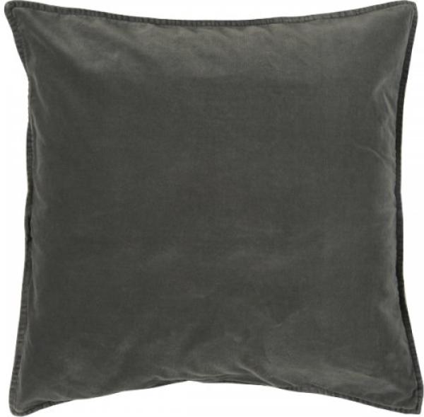 Ib Laursen Kissenhülle Samt Velours Thunder Grey (50x50cm) 6230-75