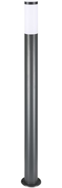 MONZANA® Außenleuchte Edelstahl 100cm IP44 Wetterfest E27 Anthrazit Außen Garten Wegeleuchte Gartenleuchte