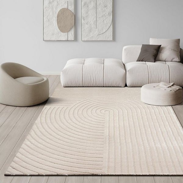 the carpet Teppich Knight, rechteckig, Höhe: 12 mm, moderner Wohnzimmer Teppich elegant glänzender Flor