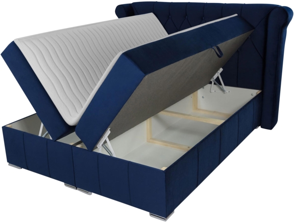 Boxspringbett Massimo, Natur, 180x200 cm Bild 3