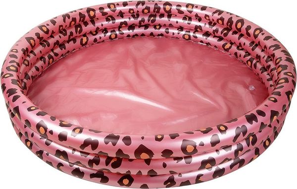 Swim Essentials Kinderpool Leopard rosa
