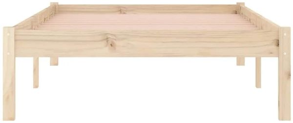 vidaXL Massivholzbett ohne Matratze 100x190 cm Kiefer 822457 Bild 5
