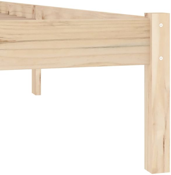 vidaXL Massivholzbett ohne Matratze 100x190 cm Kiefer 822457 Bild 7