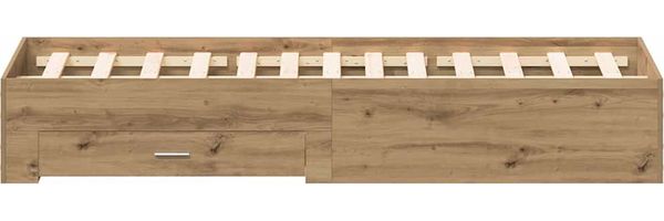 vidaXL Bettrahmen Artisan-Eiche 160 x 200 cm Holzwerkstoff 3333964 Bild 8