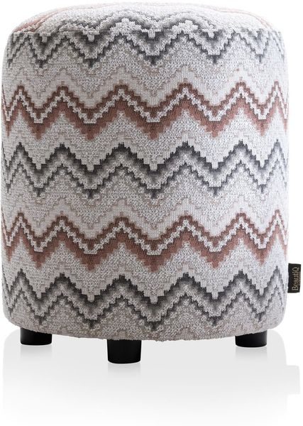 Coco Maison Lush Hocker rund 42 cm
