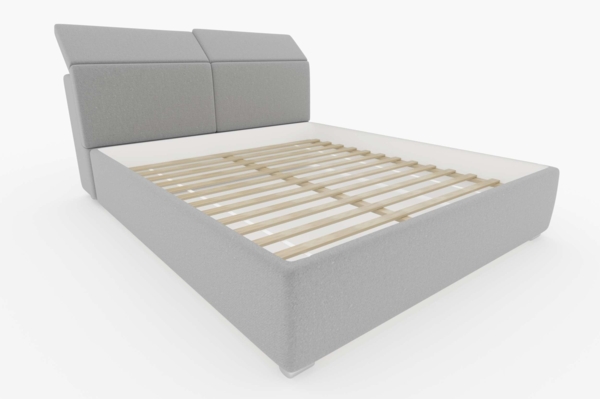 99rooms Danio Polsterbett Rot 140x200 cm Velours KRONOS Bild 8