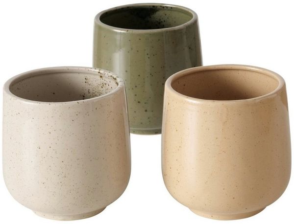 BOLTZE Blumentopf Mylana Pflanztopf mehrfarbig 13 cm sortiert (1Stück)