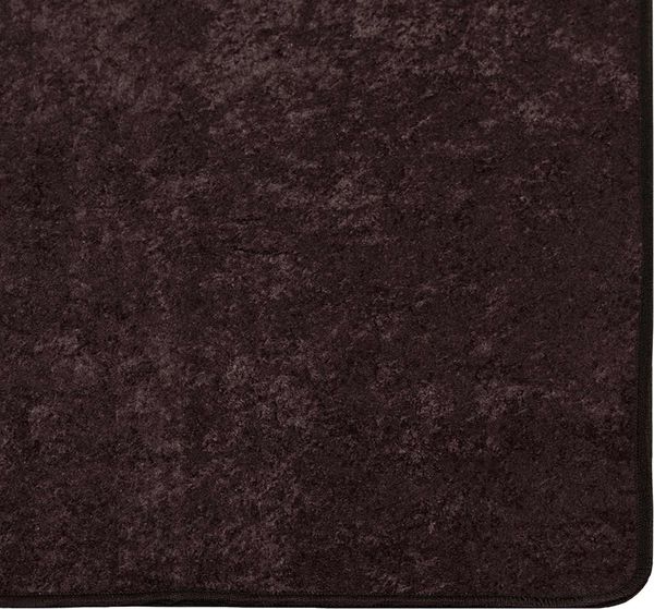 vidaXL Teppichläufer MARSA Anthrazit 80 x 250 cm Polyester und PVC 42023170 Bild 5