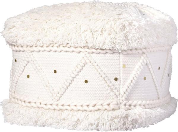 Pouf Bohist 525 Creme 50cm x 50cm