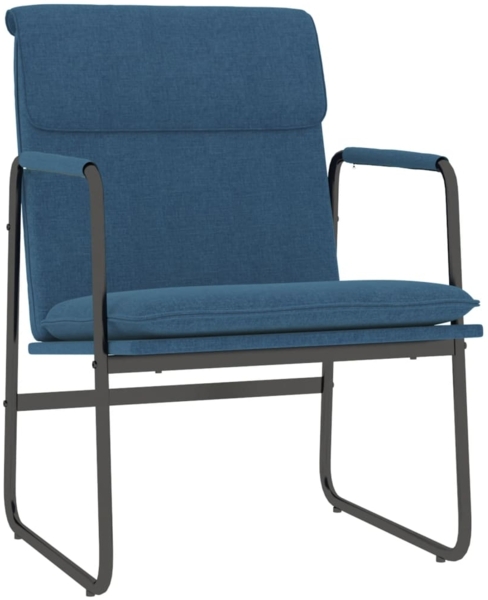vidaXL Loungesessel Blau 55x64x80 cm Stoff 351349