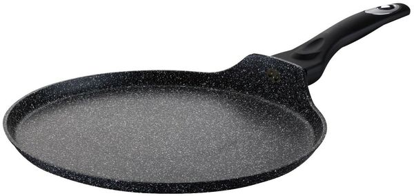 Cheffinger Pfannkuchen Pfanne Anti Haft ø28cm Induktion kratzfest Marmor schwarz