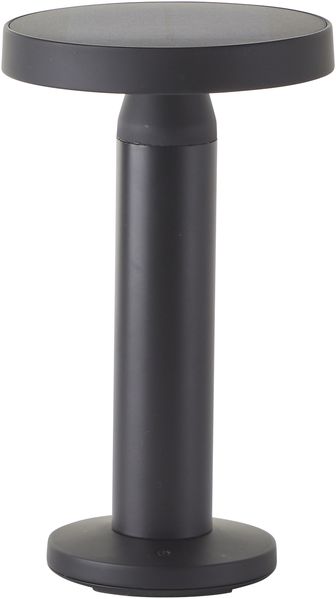 Brilliant LED Außen-Tischleuchte Magua LED Außentischleuchte, Solar, 22 cm, 220 lm, 4000 K, Metall, schwarz Bild 2