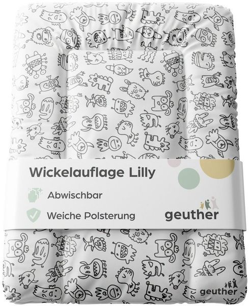 GEUTHER 'Kleine Monster' Wickelmulde 52x75 cm