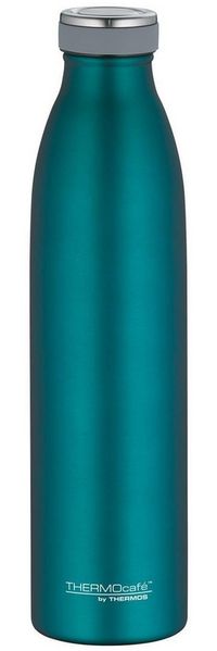 THERMOS ThermoCafé Thermosflasche TC Bottle, Trinkflasche, Iso Flasche, Edelstahl, Matt Teal 0. 75 L, 4067. 255. 075