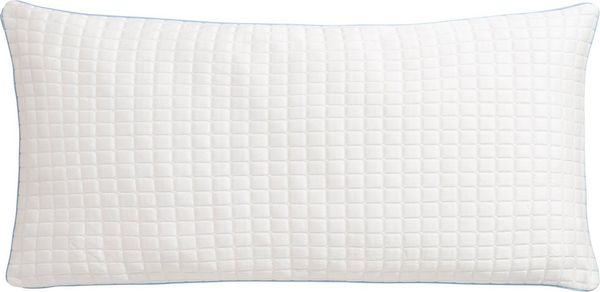 RIBECO Kissenhülle Olaf, Ersatzkissenbezug mit kühlender & wärmender Seite, (1 Stück), der perfekte Bezug für den Sommer!