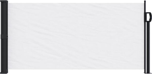 vidaXL Seitenmarkise Ausziehbar Weiß 100x300 cm 4004271 Bild 3