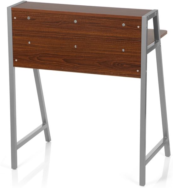 hjh OFFICE 'Dumont' Schreibtisch, Spanplatte/Metall, walnuss/silber Bild 7
