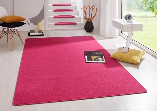Kurzflor Teppich Fancy - 133x195x0,7cm